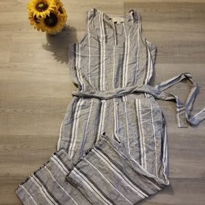 NWOT Cloth & Stone Tank Belted Jumpsuit